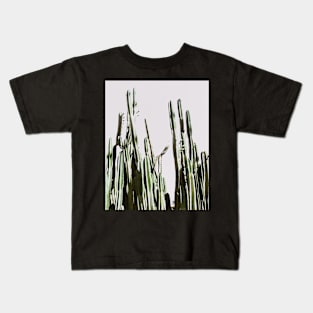 Cacti, Desert, Modern art, Wall art, Print, Minimalistic, Modern, Scandinavian print Kids T-Shirt